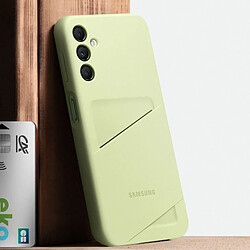 Coque souple Ultra fine avec porte carte intégré pour Samsung Galaxy A14 4G 5G Vert pas cher