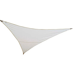 Voile d'ombrage triangulaire 5x5x5m sable - vs555 sable - JARDILINE