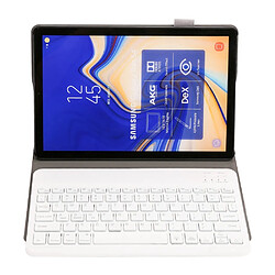 Wewoo ST830S Bluetooth 3.0 Texture de laine fine Cuir PU ABS Détachable Sept Étui Rétro-éclairage Clavier en pour Samsung Galaxy Tab S4 10.5 pouces T830 / T835avec fente stylo et support Or rose pas cher