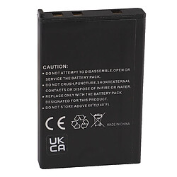 Vhbw EXTENSILO Batterie compatible avec Nikon CoolPix 3700, 4200, 5200, 5900, 7900, P3, P4, P100 appareil photo, reflex numérique (1300mAh, 3,7V, Li-ion)