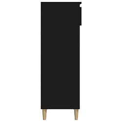 Acheter vidaXL Armoire à chaussures Noir 40x36x105 cm Bois d'ingénierie