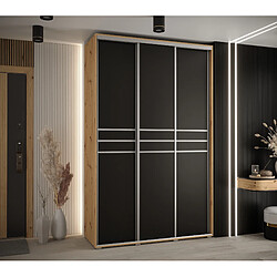 Abiks Meble Armoire Davos 10 À Portes Coulissantes 235,2/150/45 3 Portes