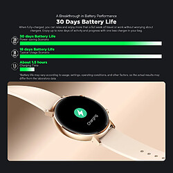 Universal Smartwatch Full Touch Curved Screen Bluetooth Femme Smartwatch Mesure de la pression artérielle Montre de sport | Smartwatch (Or)