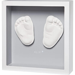 Baby Art Cadre d'empreinte My Little Steps Blanc et gris