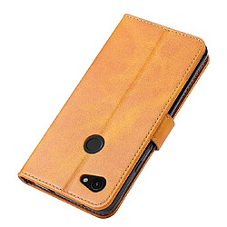 Wewoo Housse Coque Pour Google Pixel 3a XL GUSSIM Business Style Étui en cuir à rabat horizontal avec support et fentes cartes et portefeuille bleu pas cher