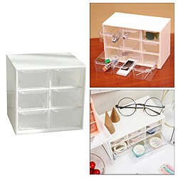 Acheter 9 Tiroir Organisateur Maquillage Ménage Sous-vêtements Articles Divers Séparateur De Rangement Blanc