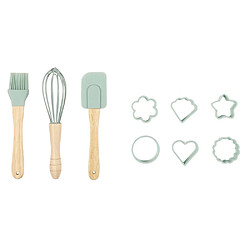 Avis Lily Cook Coffret ustensiles à patisserie pour enfants.