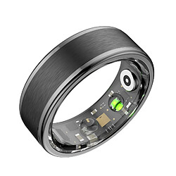 Acheter Bague Connectée Or Suivi Santé Sport Étanche Bluetooth Longue Autonomie Noir YONIS