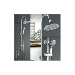 ROUSSEAU Colonne de douche sans robinet Dunedin chrome