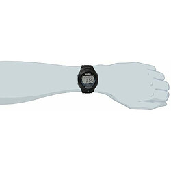 Timex - T5K608SU - IRONMAN Running - Montre Sport Homme - Quartz Digital - Cadran Noir - Bracelet Résine Noir