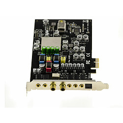 Kalea-Informatique Carte PCIe amplificateur SON HIFI HD 7.1 192KHz 24bits 122db avec TCXO 0.1ppm