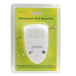 Acheter Wewoo Blanc UE Plug Ultrasonic Pest répulsif électro-magnétique