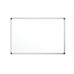 Bi-Office Maya Tableau blanc non magnétique avec cadre en aluminium 90 x 60 cm Blanc