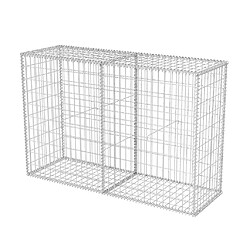 vidaXL Panier de gabion Acier galvanisé 150x50x100 cm