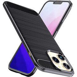 Coque en Carbone Noir Pour iPhone 14 Pro Max Little Boutik©