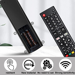 Acheter SANAG Telecommande Universelle Pour Lg Smart Tv, Nouvelle Akb75095307 Telecommande Tv Universelle, Aucun Reglage Requis Remplacement Telecommande Pour Tv Lcd Lg