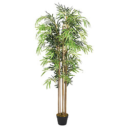 vidaXL Bambou artificiel 730 feuilles 120 cm vert