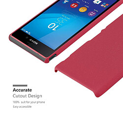 Cadorabo Coque Sony Xperia M4 AQUA Etui en Rouge pas cher