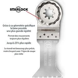 FEIN Lame à concrétion carbure 90mm STARLOCK Plus - 169 (5 lames - 10% ___ 63502169230)