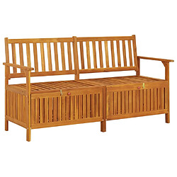 Maison Chic Banc de rangement | Meuble de rangement d'Entrée | Coffres d'Intérieur 148 cm Bois d'acacia solide -MN18276