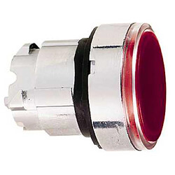 Schneider Electric tête bouton poussoir - lumineux - affleurant - rouge - schneider zb4bw343