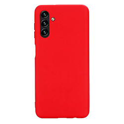 Coque en silicone rouge pour votre Samsung Galaxy A13 5G