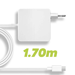 Avis Moxie Chargeur Secteur USB C pour MacBook Charge Rapide 45W Câble 1.7m Blanc