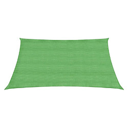 ComfortXL Voile D'ombrage 160 G/m² Vert Clair 3/4x2 M Pehd