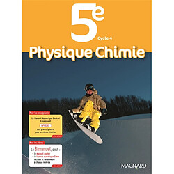 Physique chimie 5e, cycle 4 : programme 2016 : bimanuel