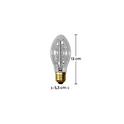 Avis ICONIK INTERIOR Ampoule Edison Vintage - Candle Transparent