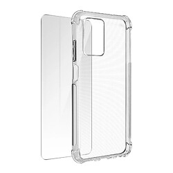 Avizar Pack pour Redmi 10 et 10 2022 Coque Souple et Verre Trempé Transparent