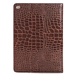 Avis Wewoo Smart Cover marron pour iPad Air 2 cartes et portefeuille Crocodile Texture horizontale Flip étui en cuir avec titulaire fentes