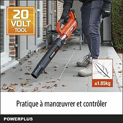 DUAL POWER Souffleuse Powerplus Powdpg7521 20 V 145 km/h