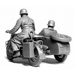 Acheter Master Box Figurine Mignature Kradschutzen: German Motorcycle Troops On The Move