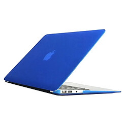 Avis Wewoo Housse Étui bleu pour Macbook Air 13,3 pouces A1369 / A1466 Boîtier de protection en plastique dur givré