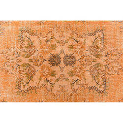 Avis Vidal Tapis de laine 297x180 orange Ultra Vintage