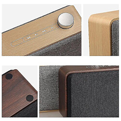 Avis Universal Portable en bois Bluetooth compatible en haut-parleur Contrôle tactile Subwoofer Stéréo MP3 Altavoce Prise en charge de la carte TF AUX USB MUSIC BOX