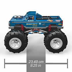 MEGA CONSTRUX MEGA Hot Wheels Coffret de construction Monster Truck Bigfoot de 538 pièces, avec détails authentiques, fonctions et surprises, Jouet Enfant, Dès 10 ans, HHD20 pas cher