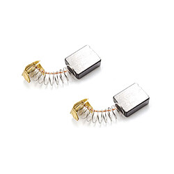 vhbw 2x balai de charbon, charbons pour moteur électrique 6,5mm x 13,5mm x 16mm pour outil électrique comme Makita 181044-0, CB-153, CB-155