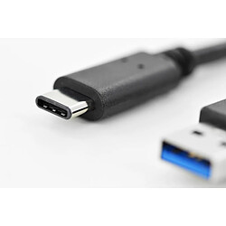 Avis Digitus 1m, USB3.0-C/USB3.0-A câble USB USB A USB C Noir