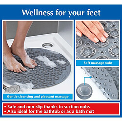 Avis WENKO Tapis de massage pour la douche - Gris