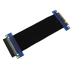 Carte Adaptateur PCI Express 8X Riser Card 90 ° à Angle Droit + Rallonge pas cher