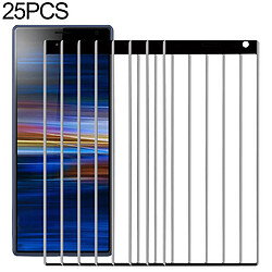 Wewoo Film de verre trempé de plein écran courbé 3D 25 PCS 9H pour Sony Xperia 10