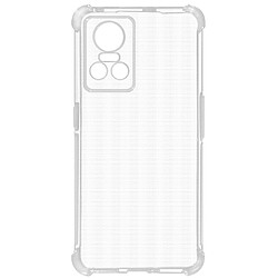 Avizar Coque Realme GT Neo 3 Silicone Gel Coins Renforcés Transparent