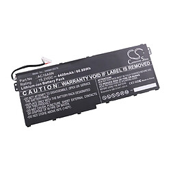 vhbw Li-Ion batterie 4400mAh (15.2V) noir pour ordinateur laptop notebook Acer Aspire V17 Nitro, V17 Nitro BE, VN7-791G-792A, VN7-792G, VN7-792G-74Q4