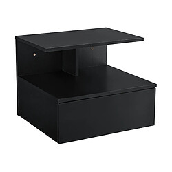 Étagère murale Amberg 40 x 35 x 31 cm Noir [en.casa]