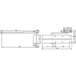 Vachette FPTE DC140 FCE 234 BRAS STD