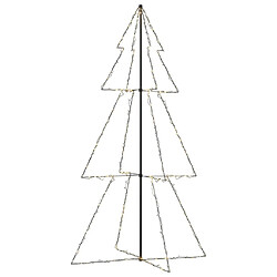 vidaXL Arbre de Noël cône 300 LED d'intérieur/d'extérieur 120x220 cm