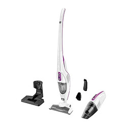 Aspirateur balai sans fil 2-en-1 - SENCOR - SVC 7814VT - 110 W - 76 dB - 0,5 L - Blanc / Violet