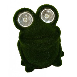 Acheter La Résine S'assemblant Les Figurines Animales Solaires De Jardin LED Allume La Grenouille D'ornement De Pelouse